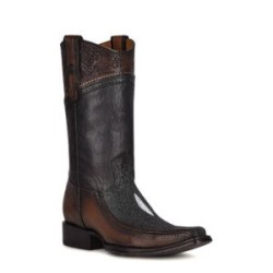 Bota Cuadra Piel Genuina de Mantarraya – 1B1DMA