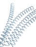50 Espirales blancos 5/8"