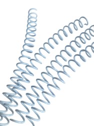 50 Espirales blancos 5/8"