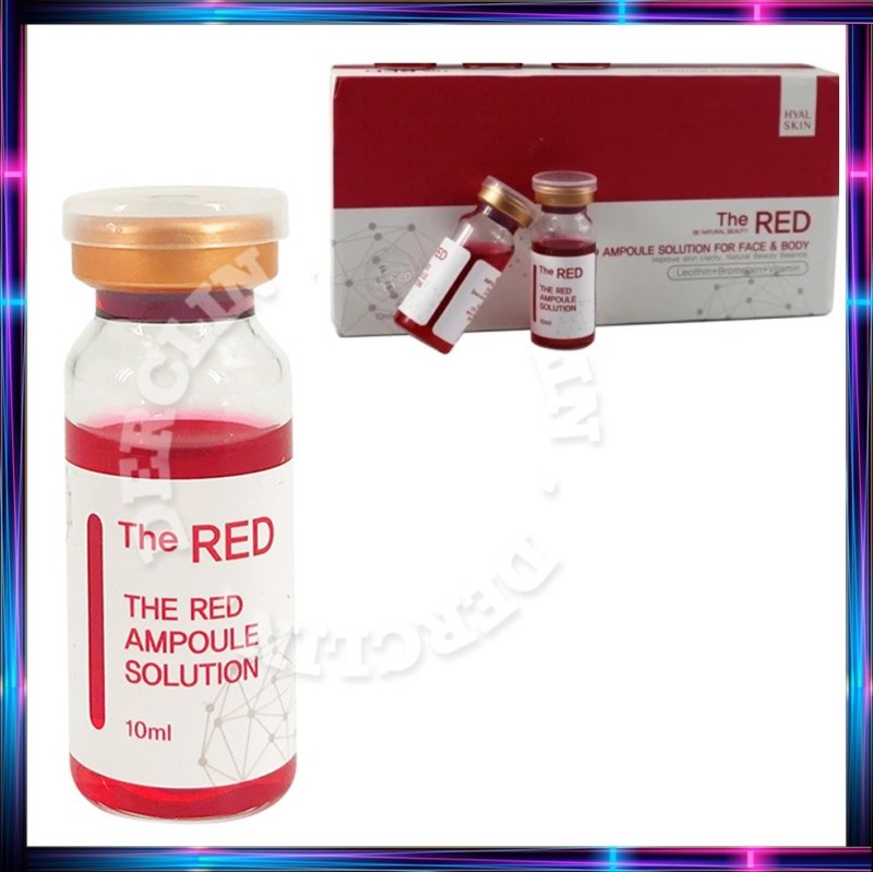 Vial Solución Mesoterapia Lipolítica Quema Grasa, Red Solution