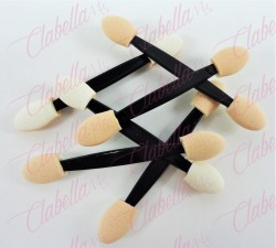 Aplicador de sombras o efectos en uñas 10 piezas por paquete, surtido (Con 2 esponjas, NO con una esponja)