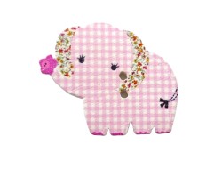 FIGURA MADERA ELEFANTE C/20 PIEZAS