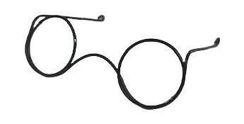 LENTES DE METAL 7CM