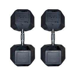 Par de mancuernas hexagonales 85 Libras Wod Pro,Par de mancuernas hexagonales 85 Libras Wod Pro