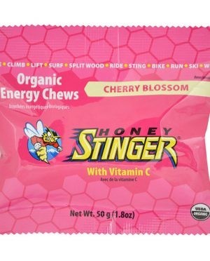 HONEY STINGER – CHEWS CHERRY BLOSSOM (CAJA)