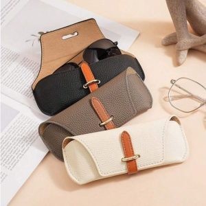 Estuche Protector de Gafas ViniPiel Cierre Tipo Cinto
