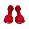 Par de mancuernas recubiertas de neopreno 4 libras Wod Pro,Par de mancuernas recubiertas de neopreno 4 libras Wod Pro