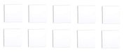 Bloc de 10 mini hojitas de 4cm x 4cm