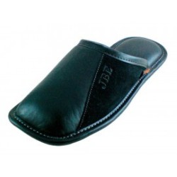 JBE Pantufla de Piel Verde