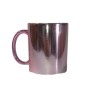 TAZA METALICA ROSA 11 OZ