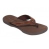 Tommy Bahama Sandalia Seawell de Piel Café