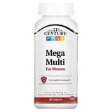 21st Century, Suplemento megamultivitamínico para mujeres, 90 comprimidos