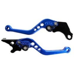 [MAJ-1111-8031A] JUEGO MANIJAS DECORATIVAS ALUMINIO IR8031 HONDA TOOL CGL125 AZUL