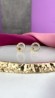 Aretes circulo mediano Zirconia #104A
