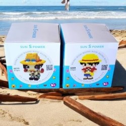Juego con 612 Mini Bloques 3D One Piece