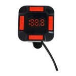 Plug encendedor kbroad transmisor wireless mp3 con pulpo entrada auxiliar, v8 y punta delgada / kcb-923