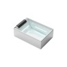 Soul Mini piscina con whirpool Ghost y airpool con sistema digital y desinfección
