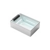 Soul Mini piscina con whirpool Ghost y airpool con sistema digital y desinfección