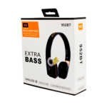 Audífonos diadema inalámbricos extra bass con puerto para tarjeta tf, fm, mp3, radio y materiales de acero inoxidable, variedad 