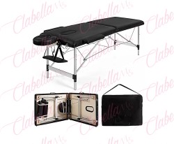 Cama Camilla Portátil Plegable Multiusos La altura de la mesa es ajustable desde las patas de la cama de 58 a 82 cm, es ideal pa