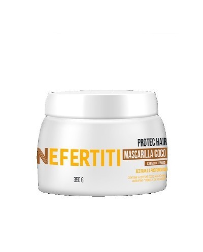 Línea coco mascarilla para Cabello Teñido 350g - Nefertiti