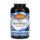 Carlson, Super Omega-3 Gems, Suplemento de omega-3 provenientes de peces capturados en estado salvaje, 1200 mg, 180 cápsulas bla