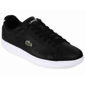 Lacoste Tenis de Piel con Agujeta Negros
