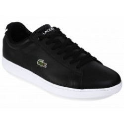Lacoste Tenis de Piel con Agujeta Negros