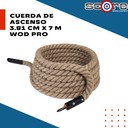 ​​​Cuerda de ascenso 1.5"x 7 mts Wod Pro,​​​Cuerda de ascenso 1.5"x 7 mts Wod Pro