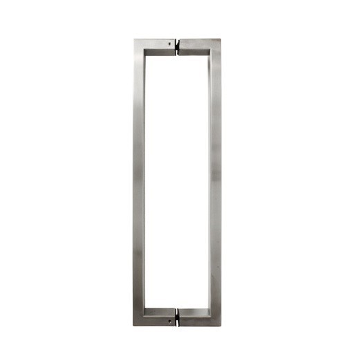 Jaladera / Manillón Rectangular Satín Acero Inoxidable | Jako Herrajes