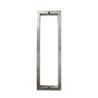 Jaladera / Manillón Rectangular Satín Acero Inoxidable | Jako Herrajes