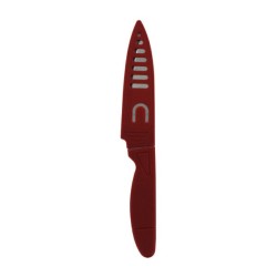 1pza Cuchillo con mango de plástico, variedad de colores / zc-0292
