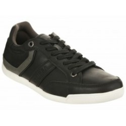 Guess Tenis Jay Stone Low Top Negro con Gris