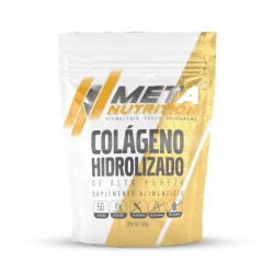 META COLAGENO HIDROLIZADO PURO 500 GRS 50 SERV