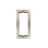 Jaladera / Manillón Rectangular Satín Acero Inoxidable | Jako Herrajes