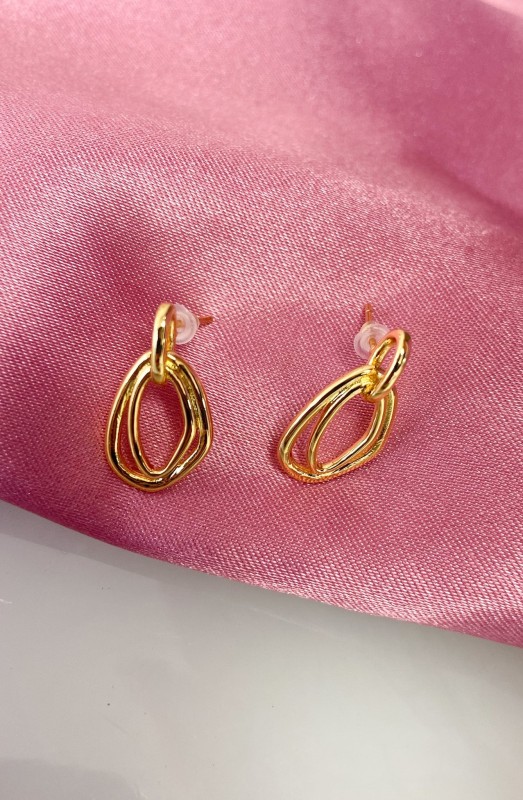 Aretes colgantes irregulares 189