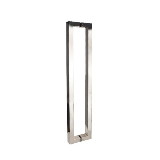 Jaladera/ Manillón Rectangular Pulido Acero Inoxidable | Jako Herrajes