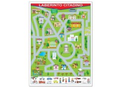 Póster Laberinto Citadino