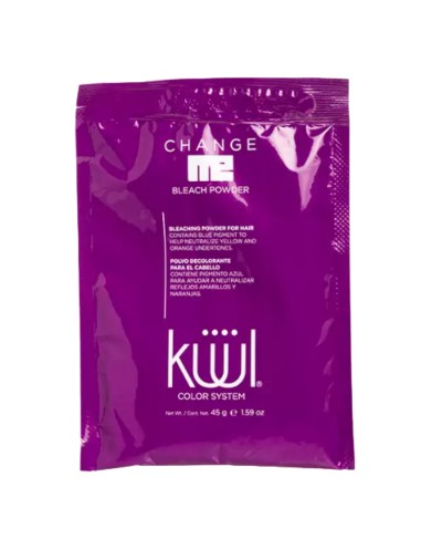 Change me Polvo decolorante para el cabello contiene pigmento azul 45g - Kuul