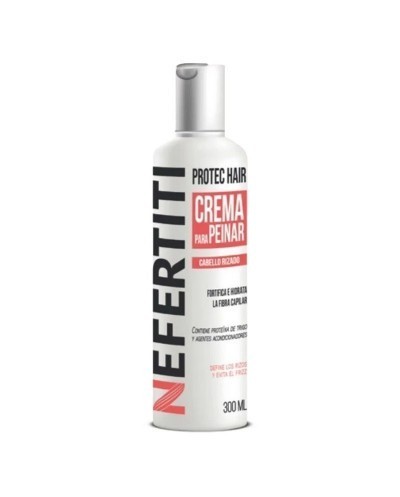 Crema para peinar Cabello Rizado perfecta definición suaves y brillantes 300ml - Nefertiti