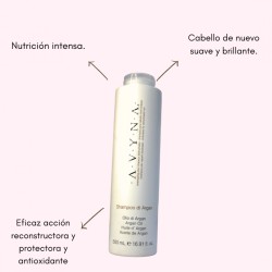 Di Argán Shampoo nutre intensamente, aporta brillo e hidratación 500ml - AVYNA