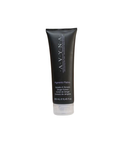 Zenzero maschera colorante Platino reestructura e intensifica el color cosmético y nutre el cabello 250ml - Avyna