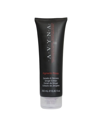 Zenzero maschera colorante Rosso reestructura e intensifica el color cosmético y nutre el cabello 250ml - Avyna