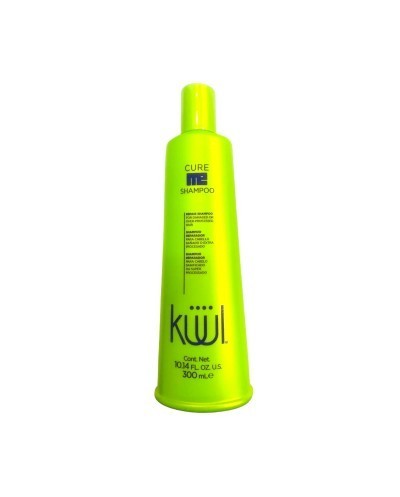 Cure Me Shampoo para cabello dañado o sobre-procesado repara y reconstruye 300ml - Kuul