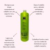 Cure Me Shampoo para cabello dañado o sobre-procesado repara y reconstruye 1L - Kuul