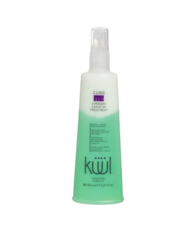 Cure me dos fases recupera la suavidad, hidratación y brillo, facilita el peinado 150ml - Kuul