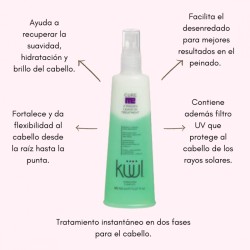Cure me dos fases recupera la suavidad, hidratación y brillo, facilita el peinado 150ml - Kuul