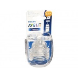 Avent Set de Tetinas Classic Flujo Rapido