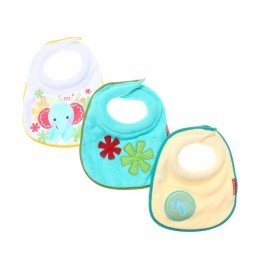 Fisher Price Set de Baberos Unisex