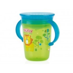 Vaso Entrenador Nuby Antiderrames 360, 8 oz